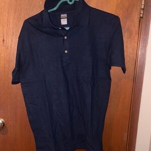 Gildan Black Polo Shirt